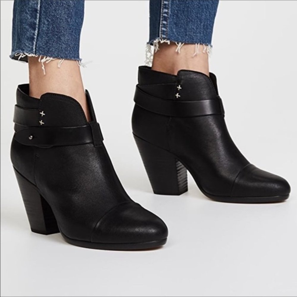 rag & bone Black Ankle Boots